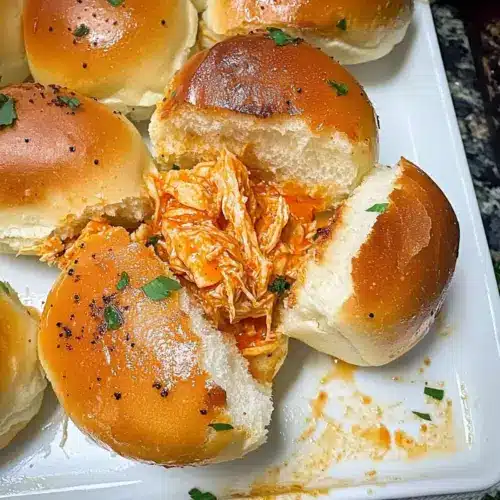 Spicy Buffalo Chicken Sliders