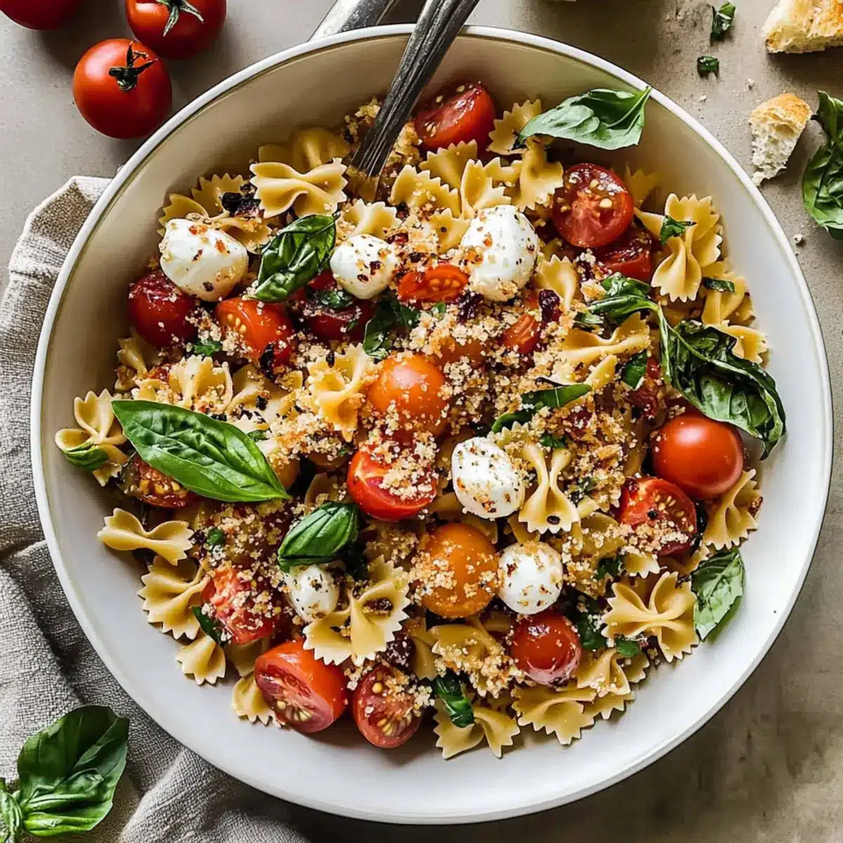 Bruschetta Pasta Salad