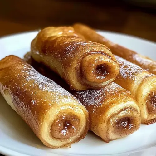 Cinnamon Roll French Toast Roll-Ups