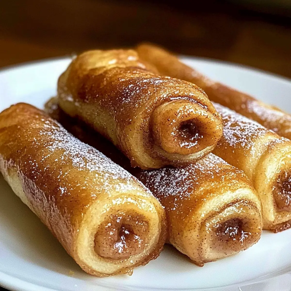 Cinnamon Roll French Toast Roll-Ups