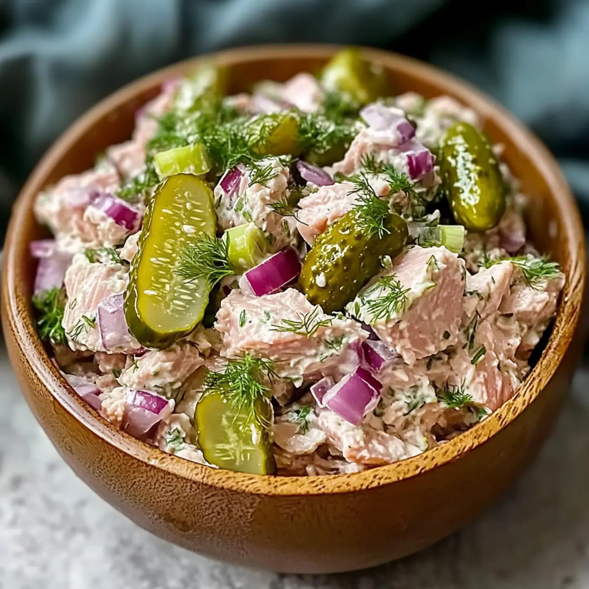 Dill Pickle Tuna Salad