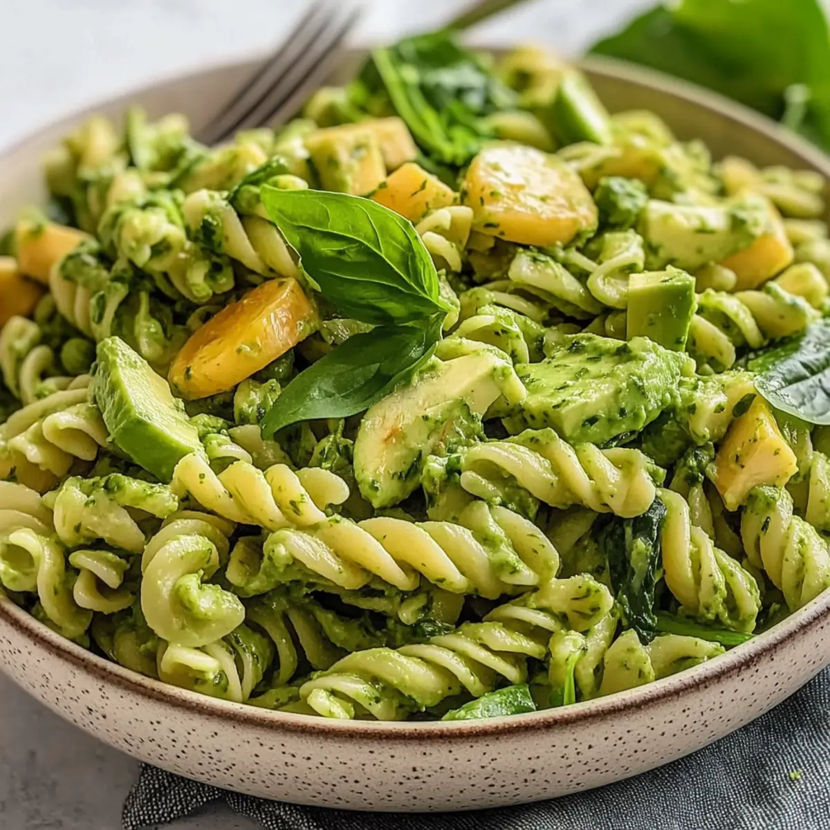 Green Goddess Pasta Salad