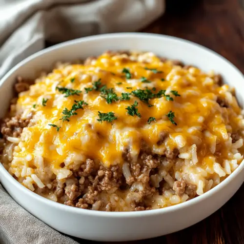 Cheesy Ground Beef