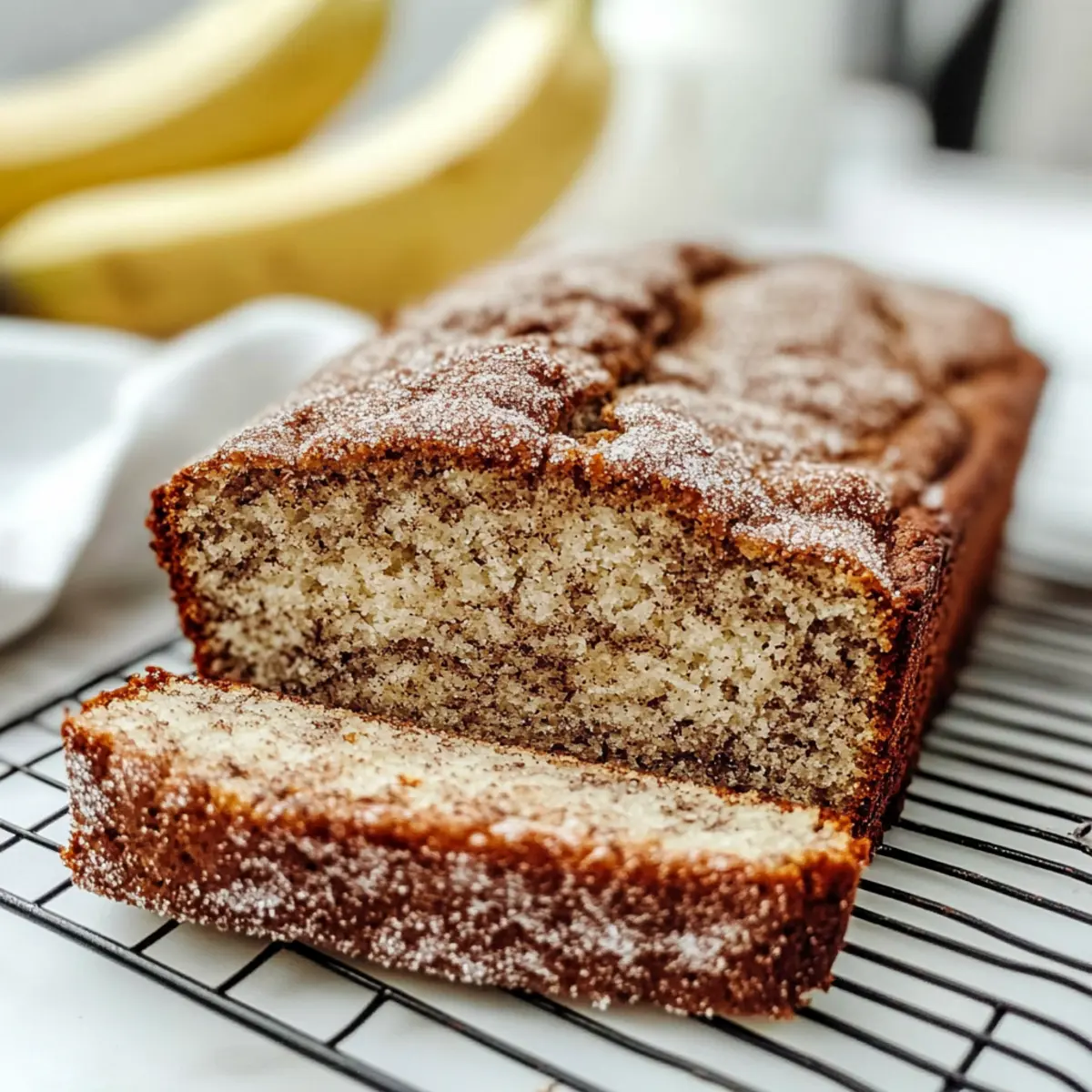 Snickerdoodle Banana Bread