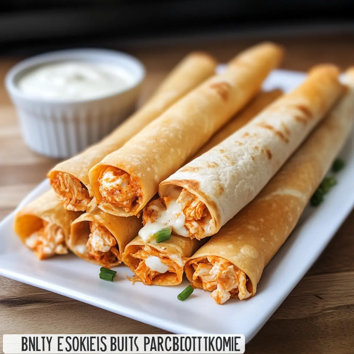 Buffalo Chicken Taquitos