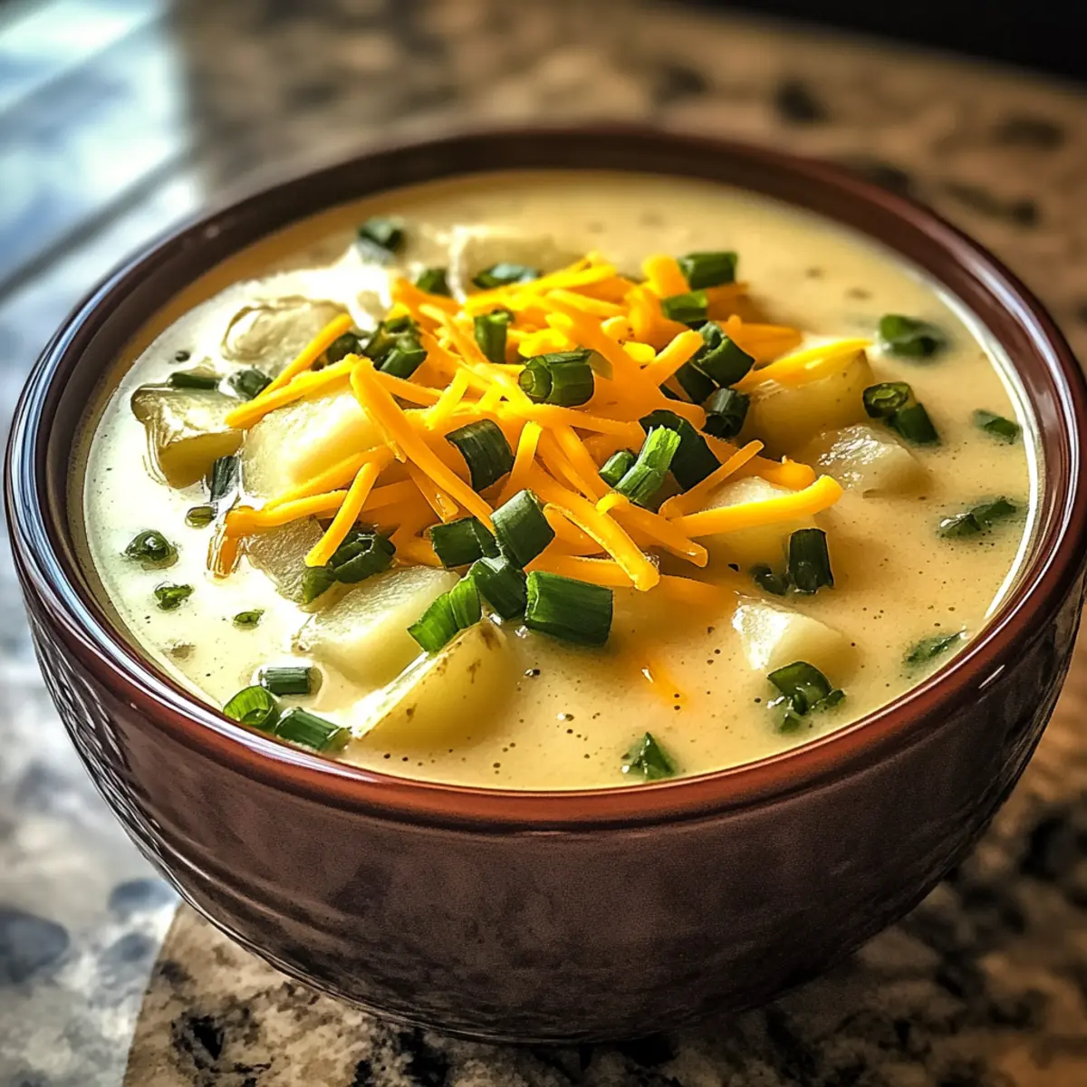 Easy Crockpot Potato Soup Recipe