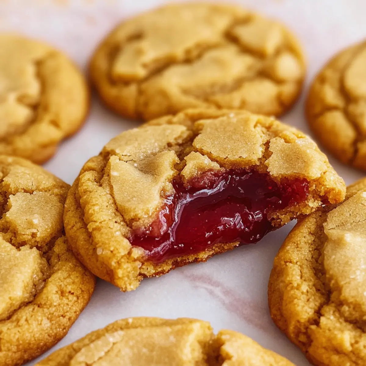 Peanut Butter & Jelly Cookies