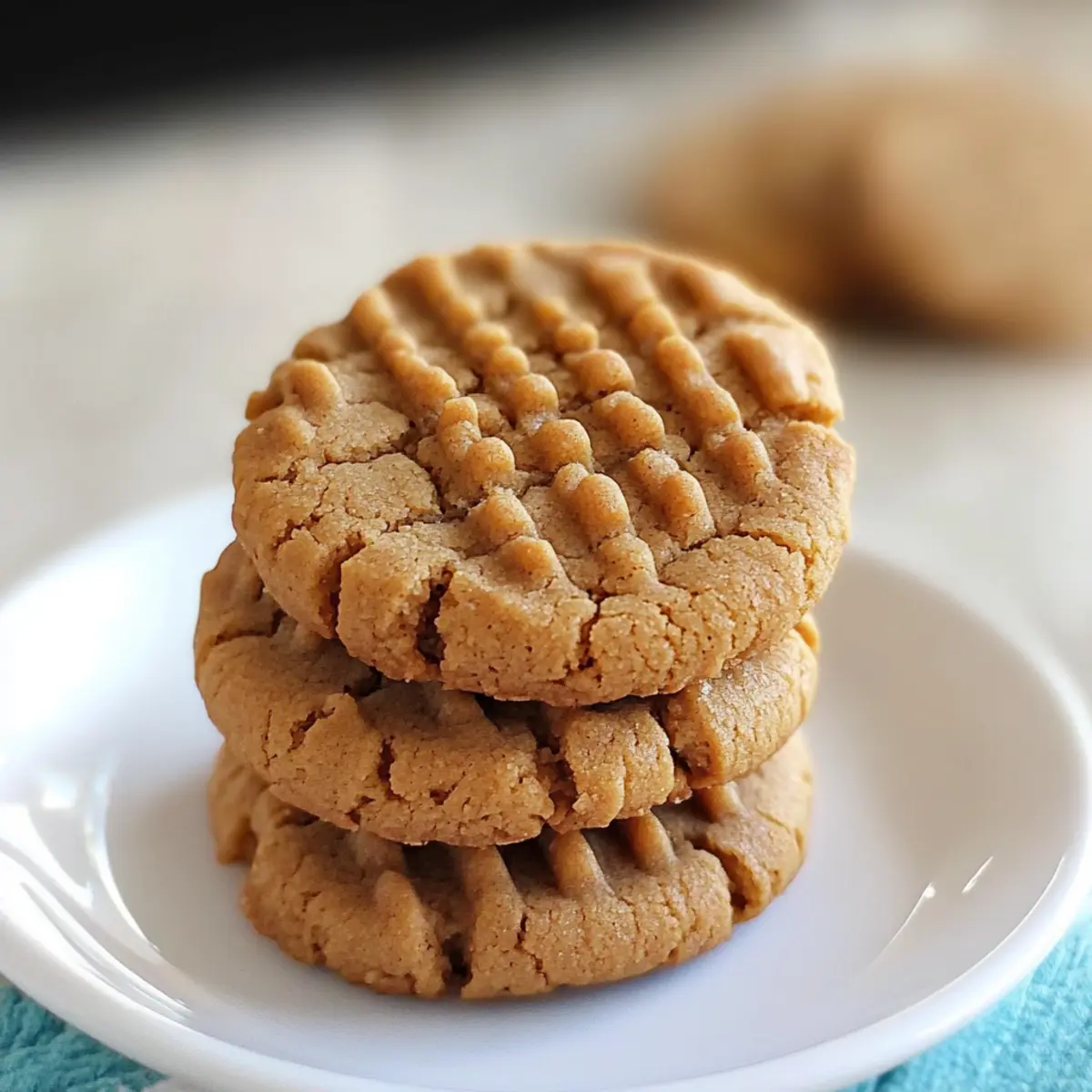 Keto Peanut Butter Cookies