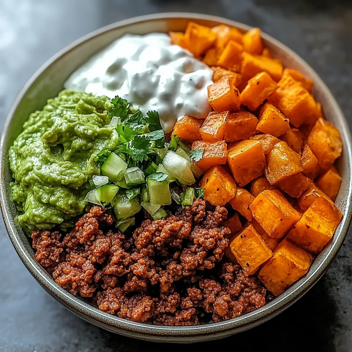 Sweet Potato Taco Bowl