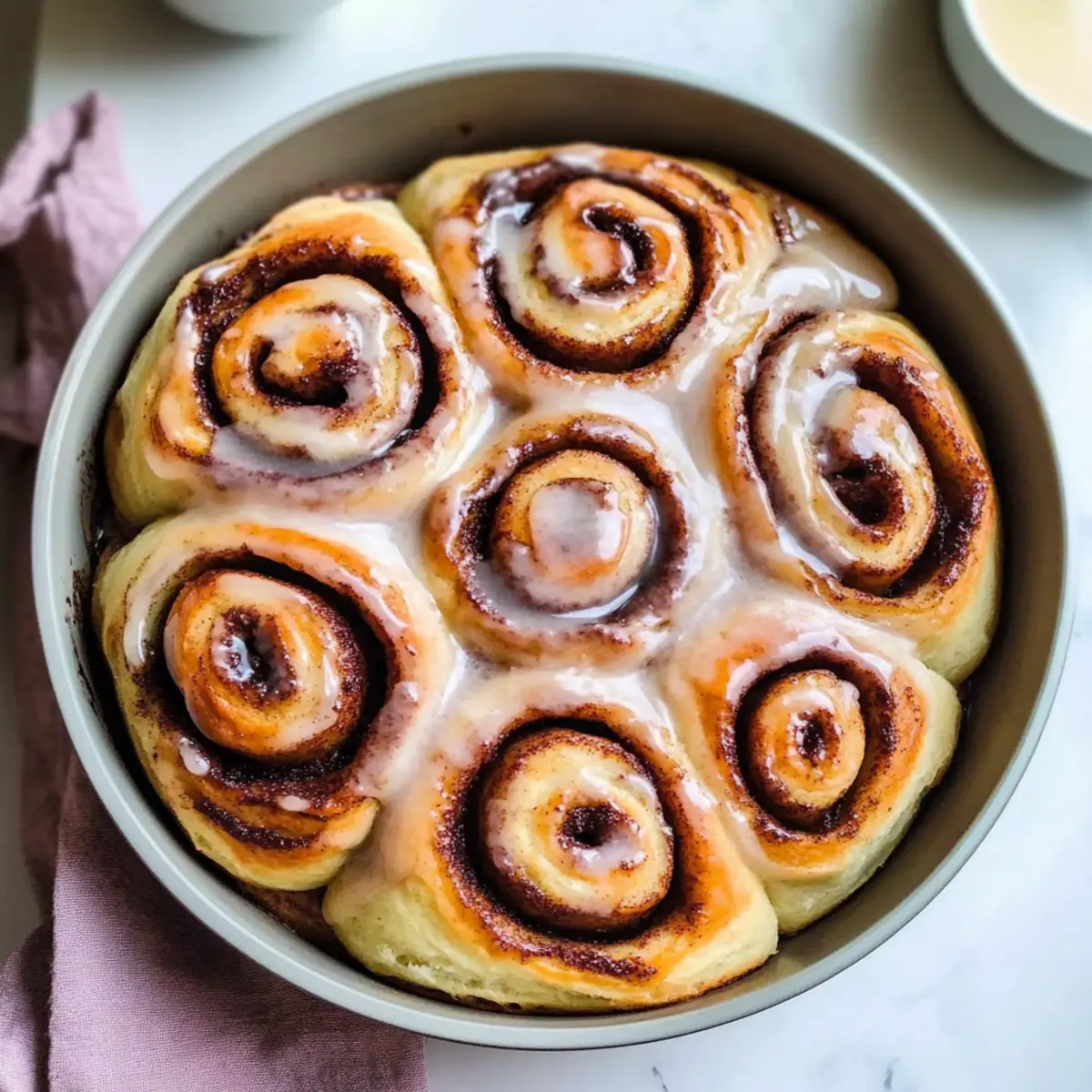 Gooey Sticky Vegan Cinnamon Rolls