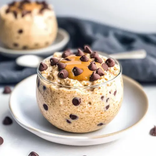 Cookie Dough Overnight Oats