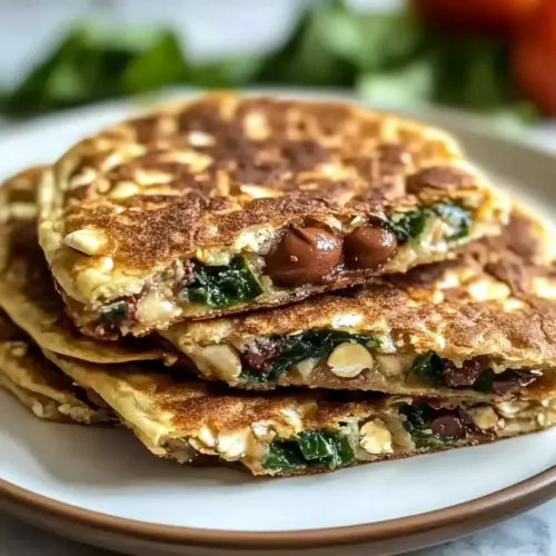 Spinach and Feta Quesadillas