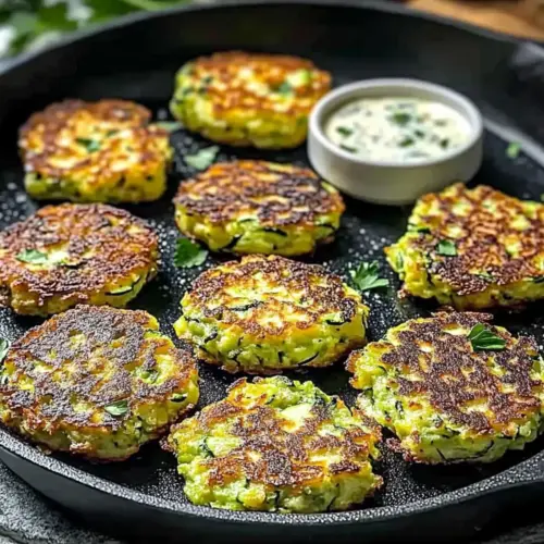 Crispy and Easy Zucchini Fritters
