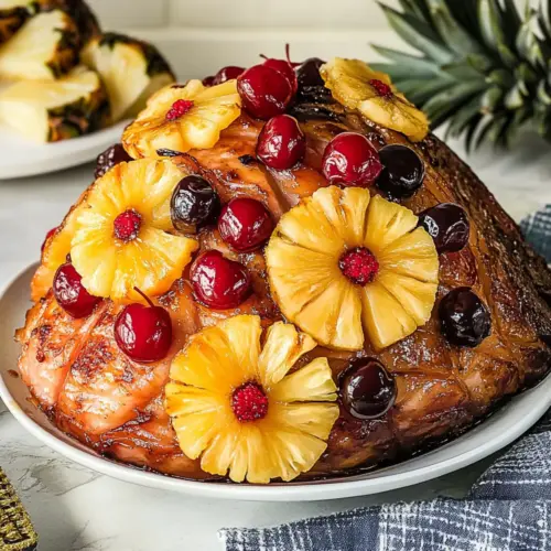 Pineapple Glazed Ham