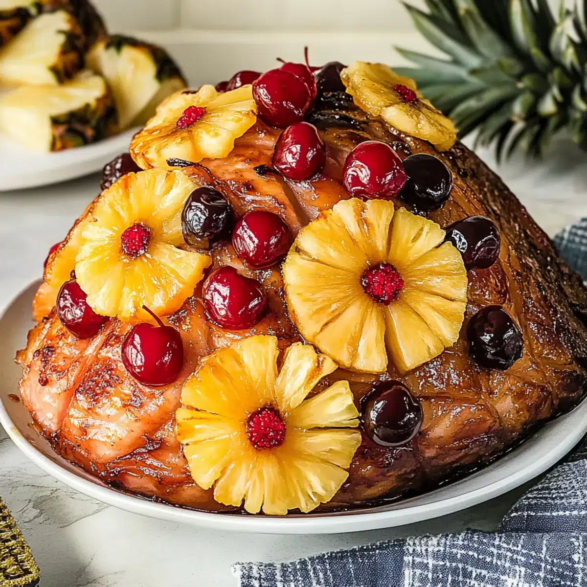 Pineapple Glazed Ham