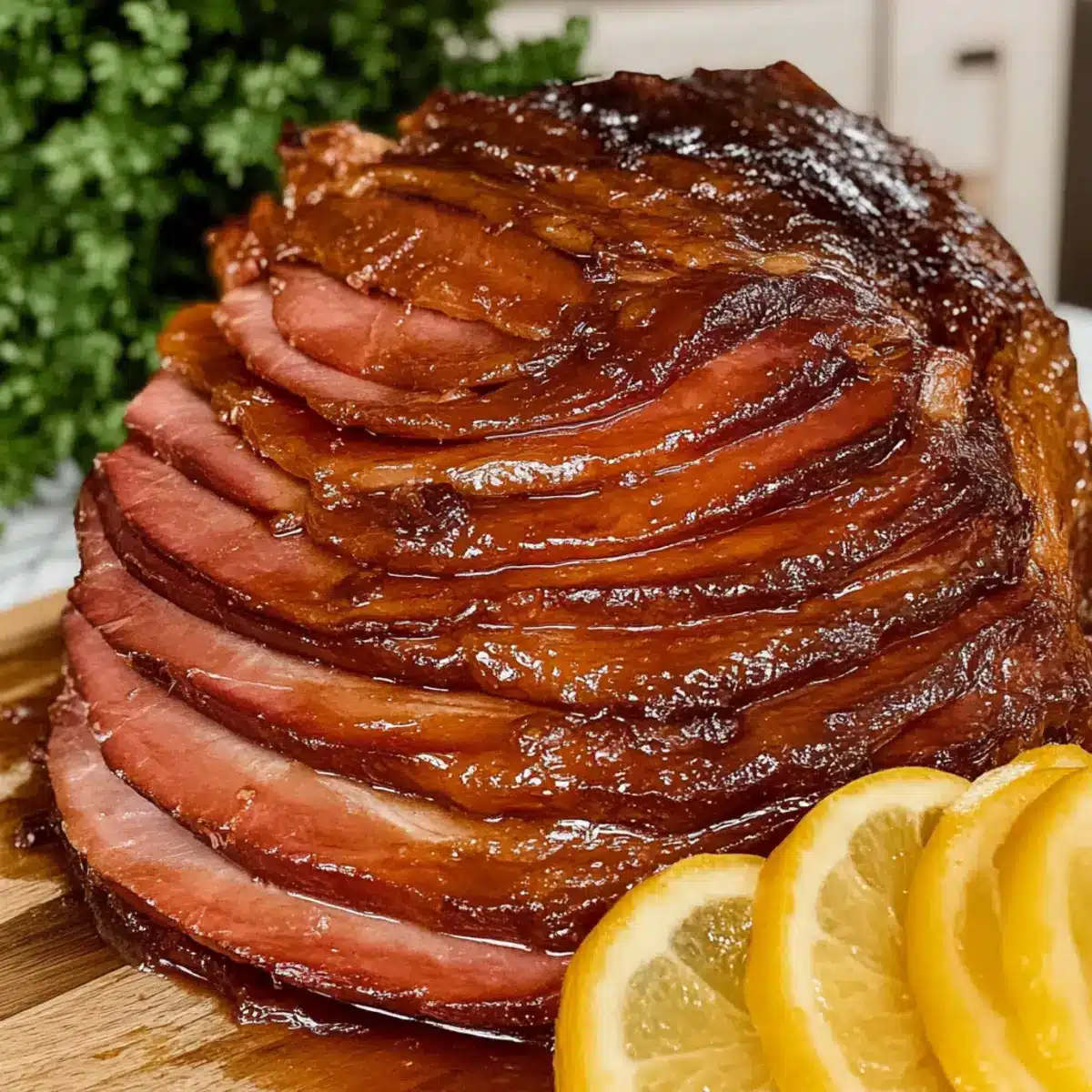 Baked Ham with Brown Sugar Glaze