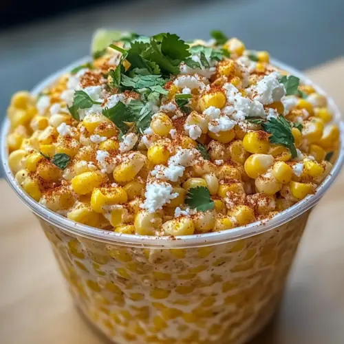 Creamy Mexican Street Corn Esquites