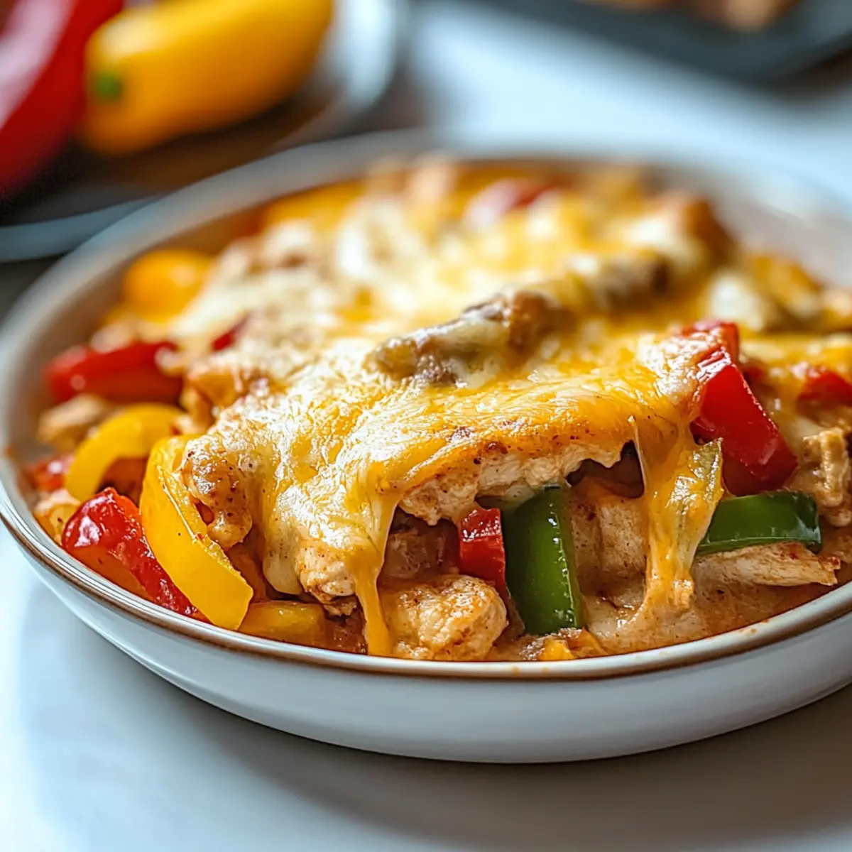 Chicken Fajita Casserole
