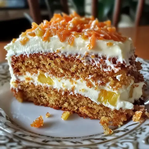 Hawaiian Carrot Pineapple Cake