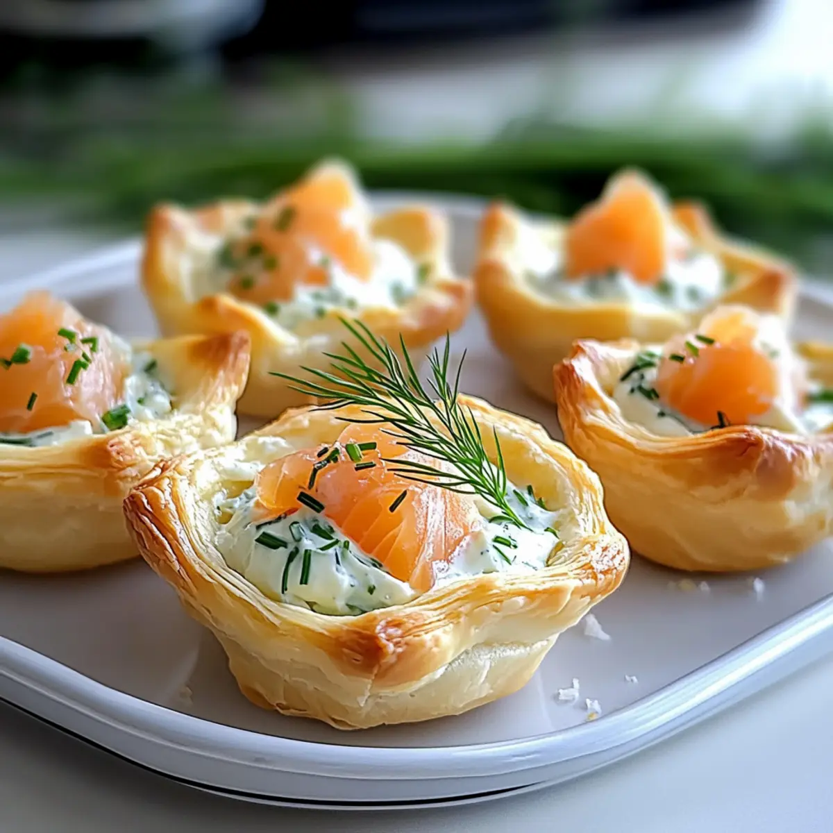 Juicy Easter Smoked Salmon Puff Pastry