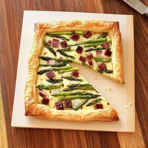 Easy Savory Puff Pastry Tart