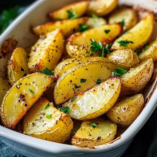 Easy Greek Lemon Potatoes Recipe