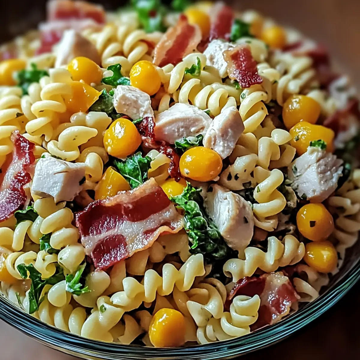 Club Sandwich Pasta Salad