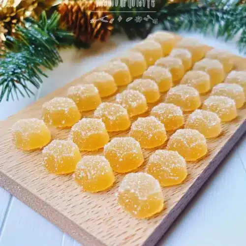 Lemon pate de fruit (Jelly candies)