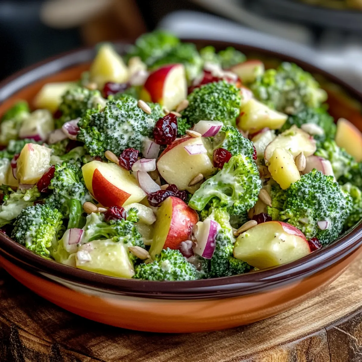 Honeycrisp Apple Broccoli Salad