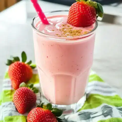 Strawberry Yogurt Lassi