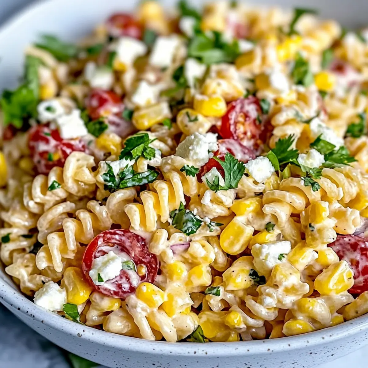 Street Corn Pasta Salad