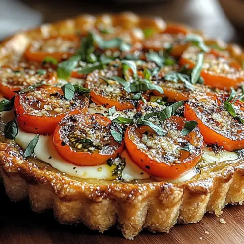 Savory Tomato Basil Tart Delight