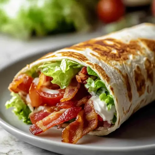 Gourmet BLT Wraps