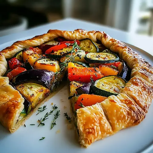 Mediterranean Vegetable Galette