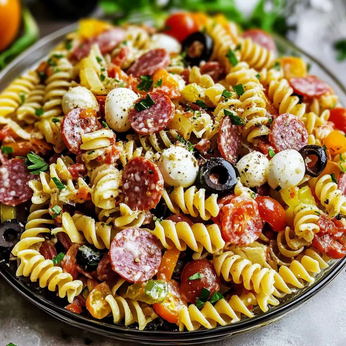 Quick Italian Pasta Salad