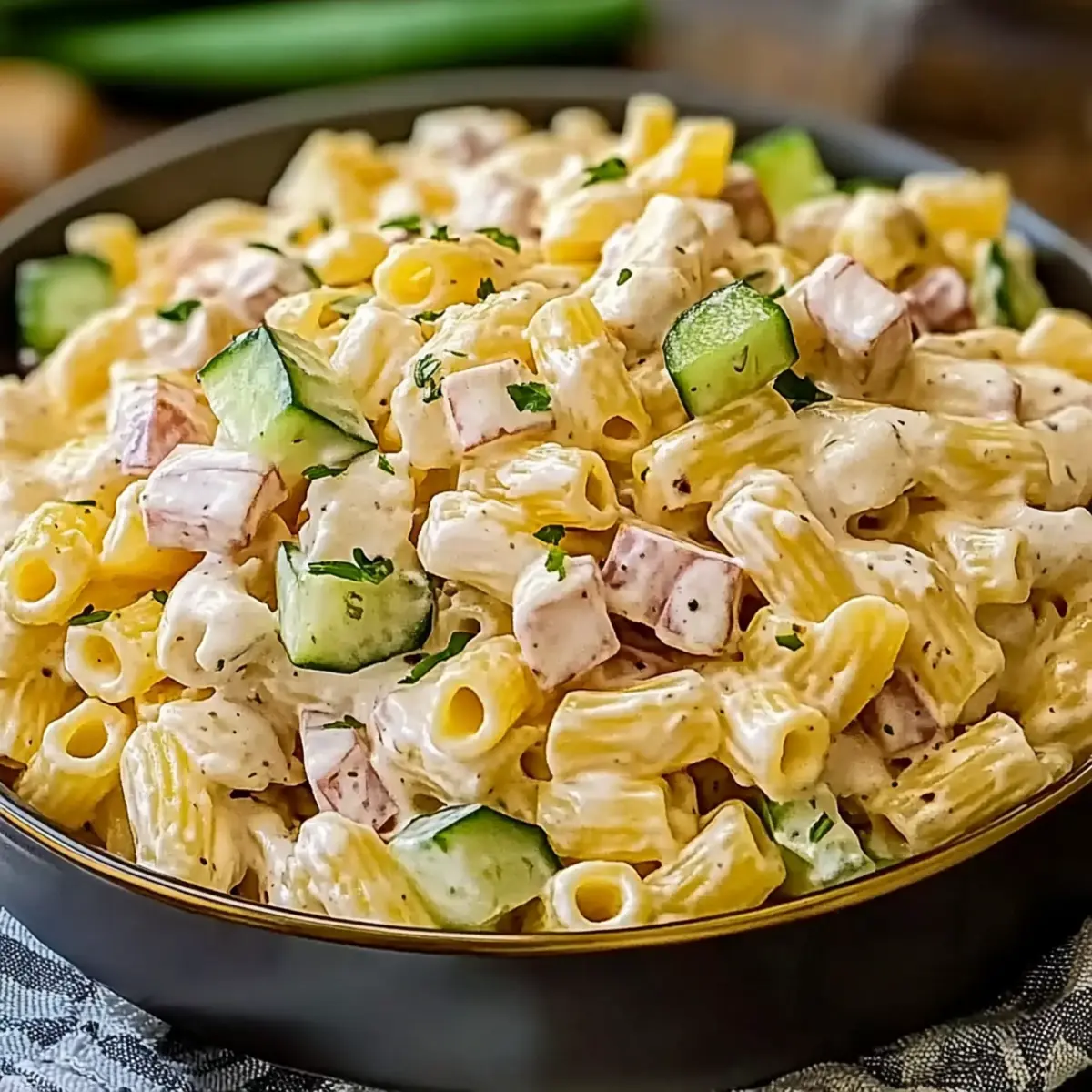 Creamy Summer Pasta Salad