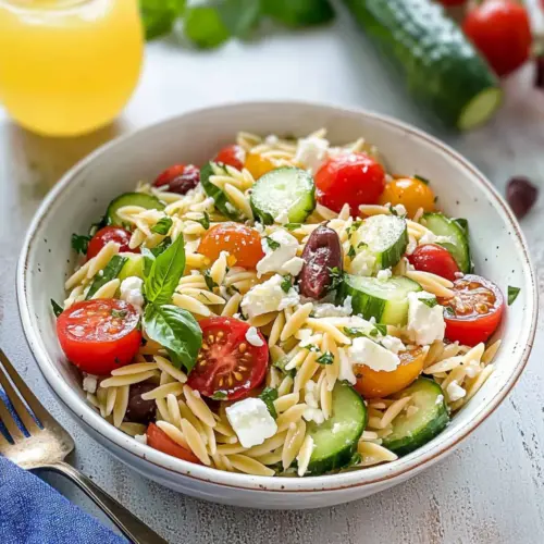 Greek Orzo Salad