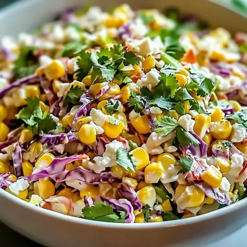 Mexican Street Corn Coleslaw