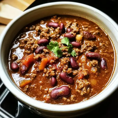 Dump and Go Crockpot Chili