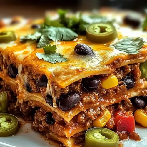 Mexican Taco Lasagna