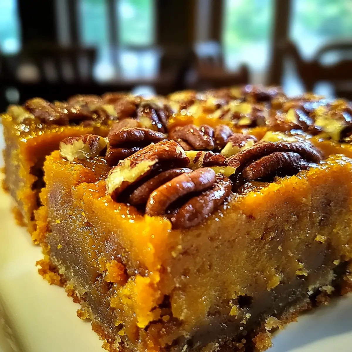 Sweet Potato Pecan Bars