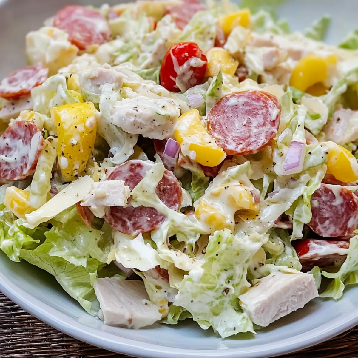 Italian Grinder Salad