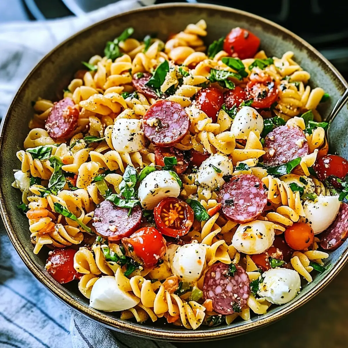 Zesty Italian Pasta Salad