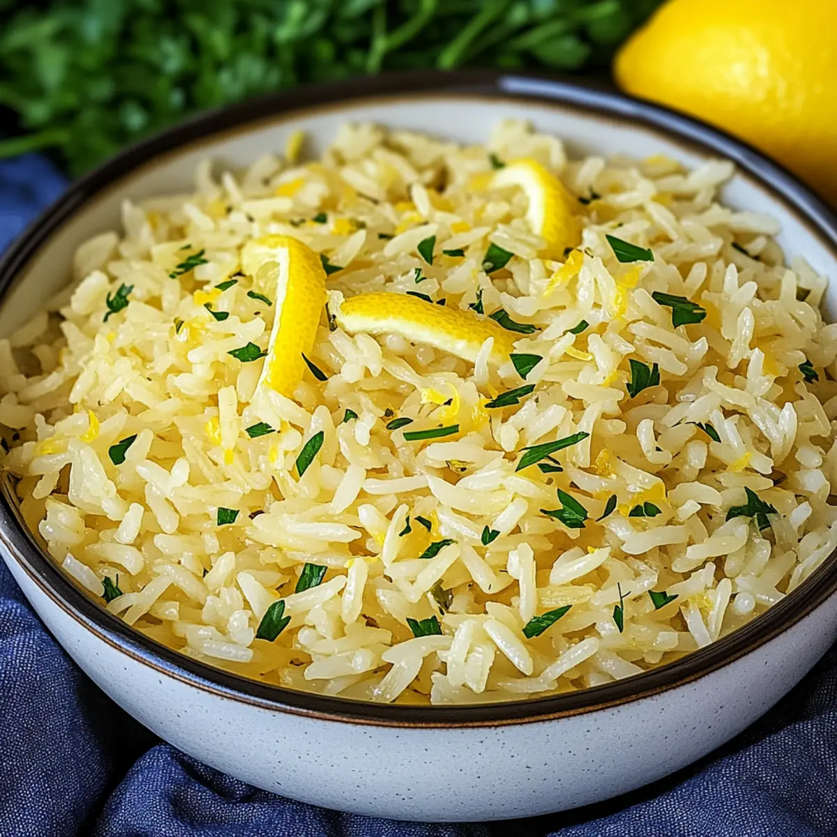 Easy Greek Lemon Rice