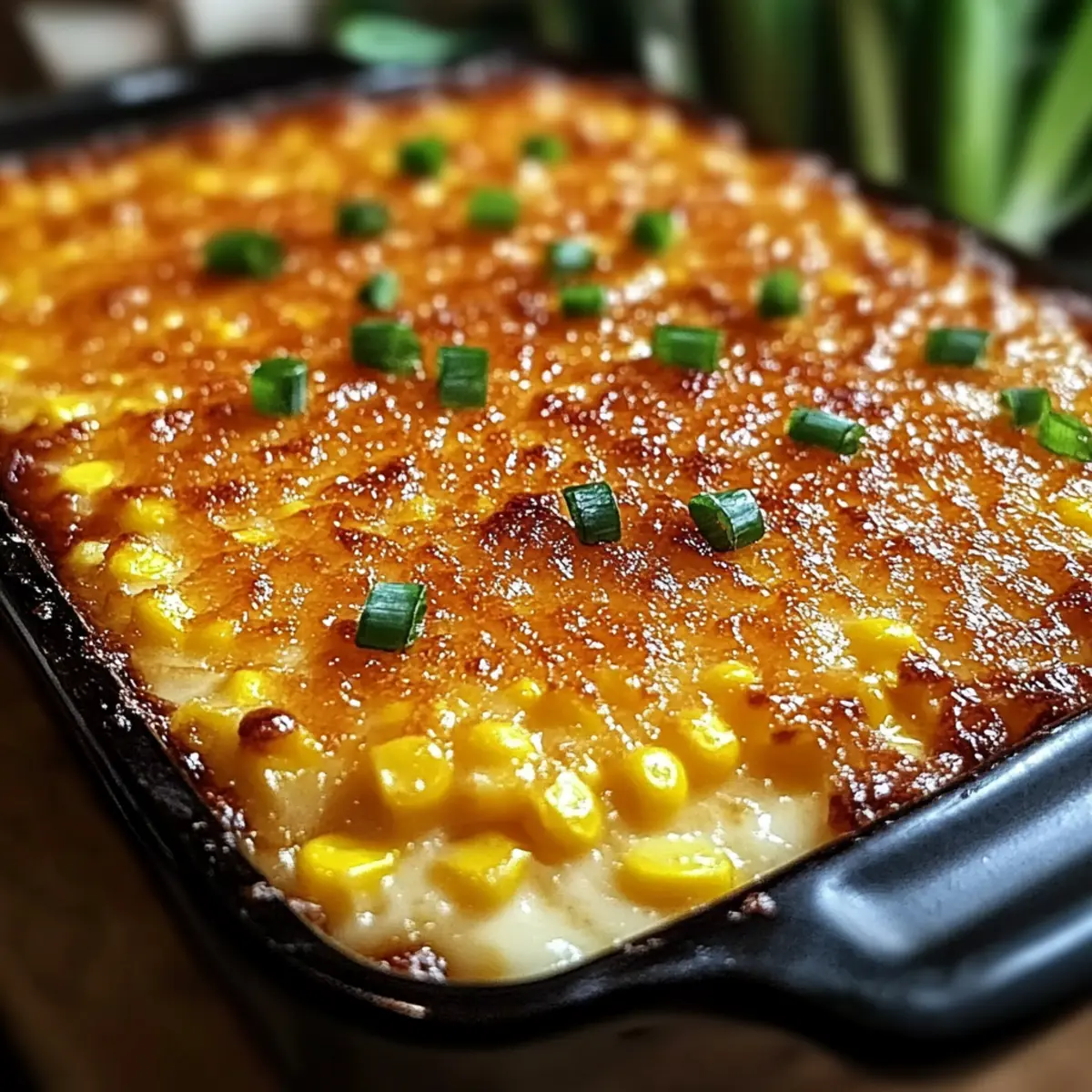 Honey Glazed Corn Casserole