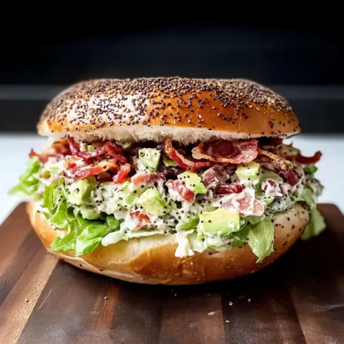 California BLT Chopped Bagel
