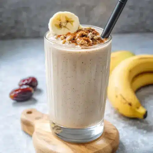 Peanut Butter Banana Date Smoothie
