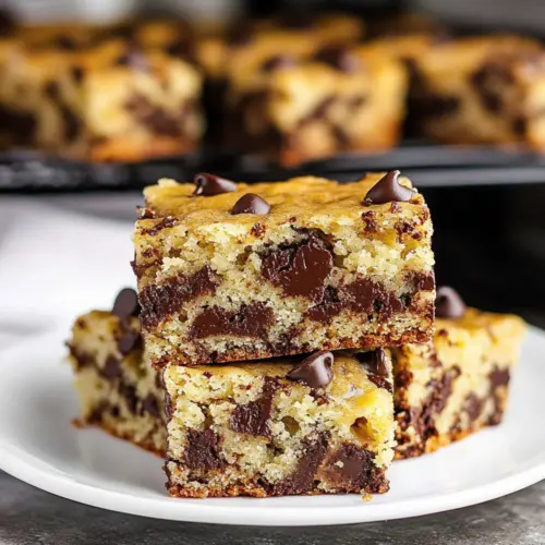 Chocolate Chip Banana Bars