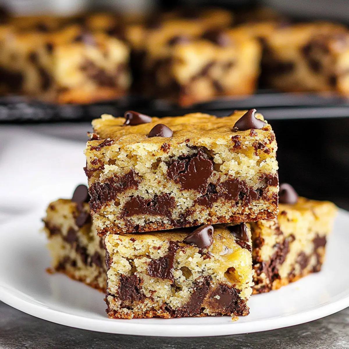 Chocolate Chip Banana Bars
