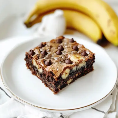 Chunky Monkey Brownies
